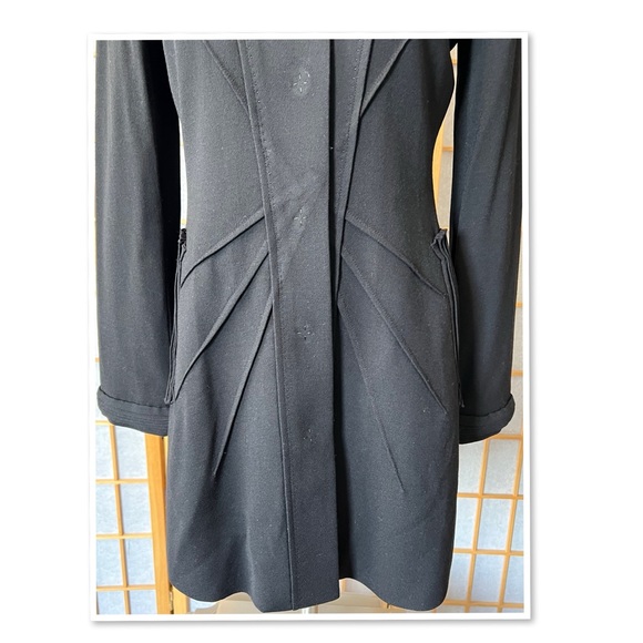 Elie Tahari Virgin Wool Coat - Picture 5 of 15